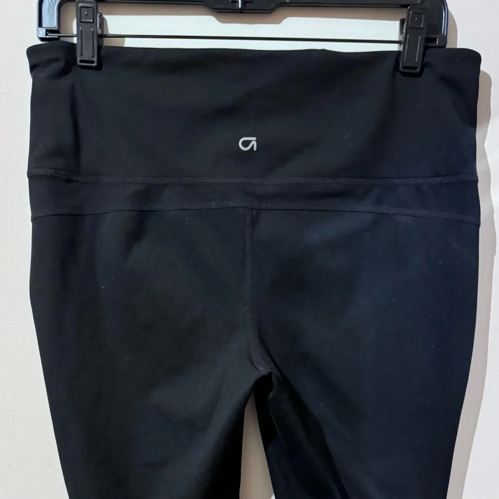 GapFit Blackout gFast high rise barre strap leggings petite large - Picture 8 of 13
